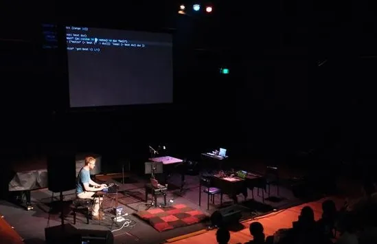 Livecoding performance at SMCClab live #1 in Nov 2025