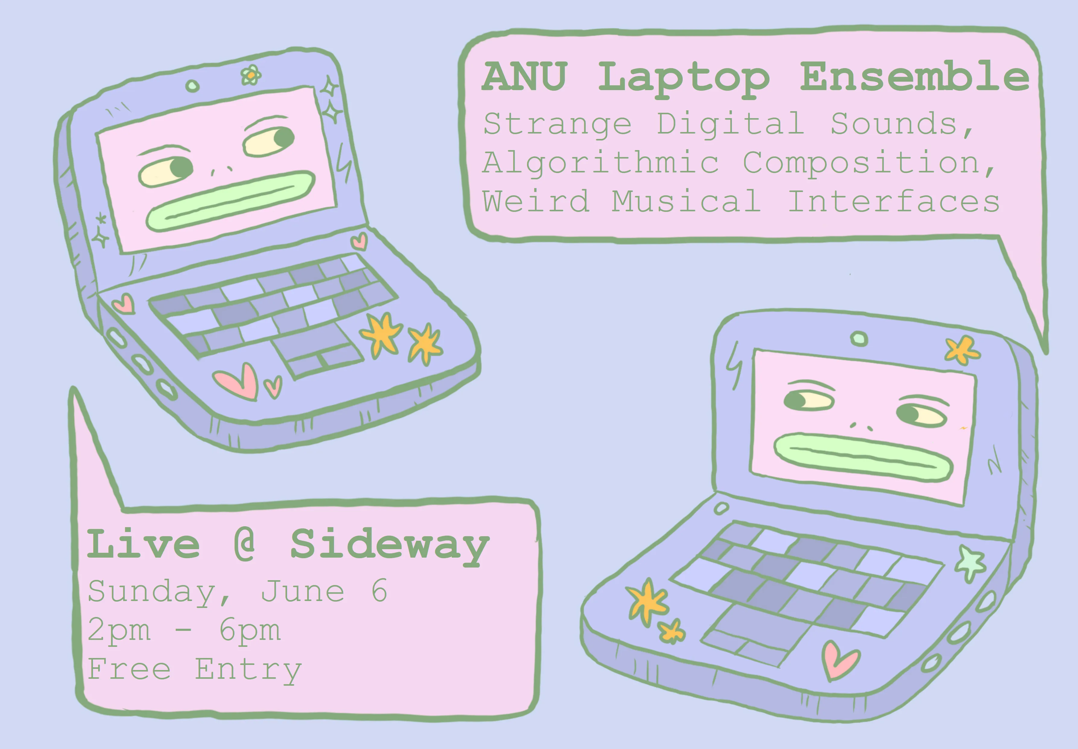 LENS '21 final gig poster